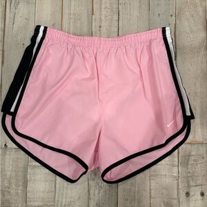 NIKE DRI FIT-Small Pink Athletic Running Shorts